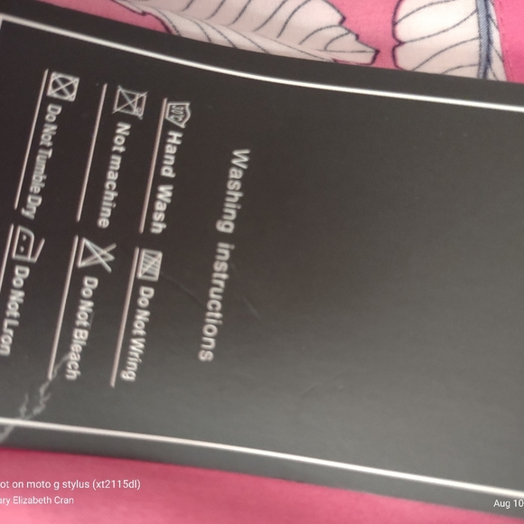 Pink 3/4 sleeves romper - Picture 3 of 9